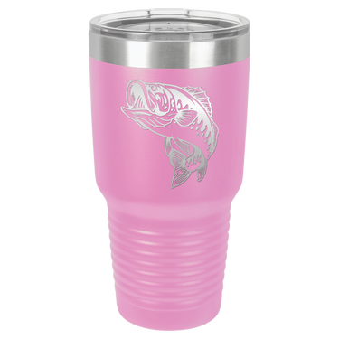 Bass Fishing 30oz Ringneck Tumbler